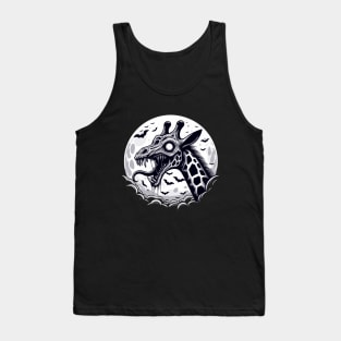 Scream Giraffe Moonlight Tank Top